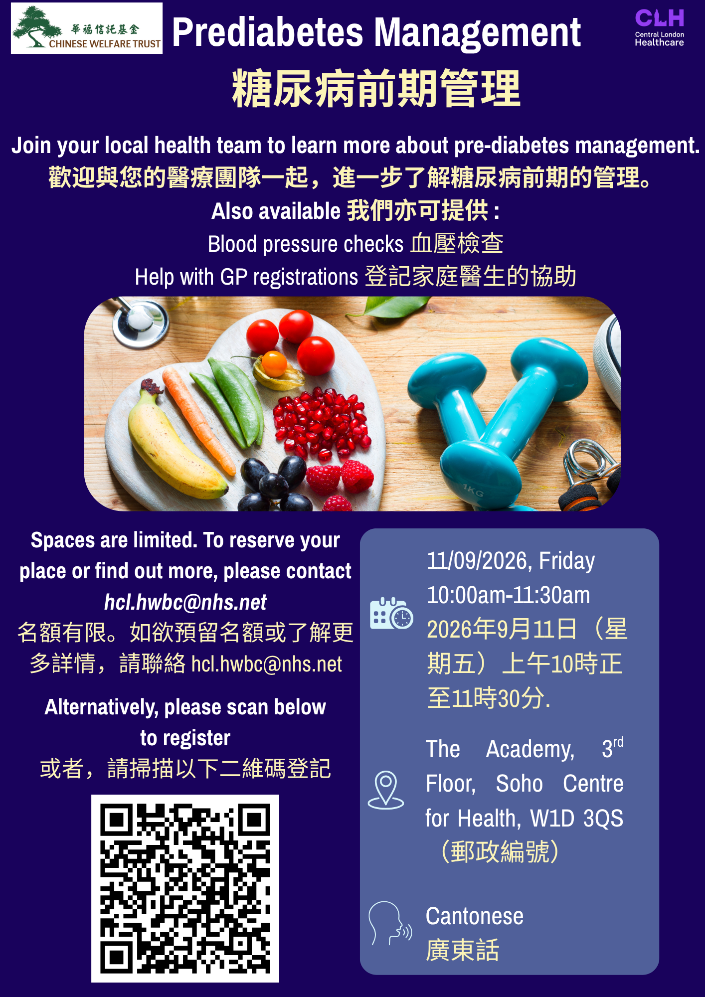 Prediabetes Management poster